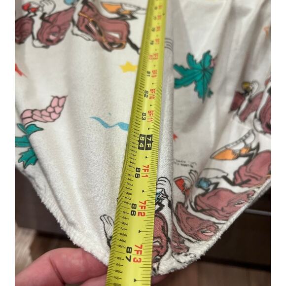 Vintage 80s California Raisins Twin Sheet Set Sears Nostalgic Refashion Kidcore - Picture 10 of 16